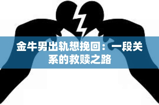 金牛男出轨想挽回：一段关系的救赎之路