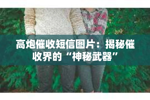 高炮催收短信图片：揭秘催收界的“神秘武器”