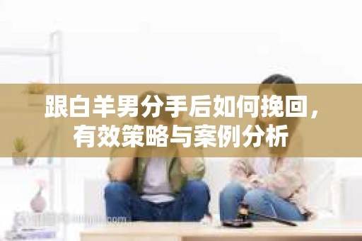 跟白羊男分手后如何挽回，有效策略与案例分析