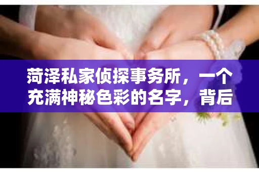 菏泽私家侦探事务所，一个充满神秘色彩的名字，背后隐藏着无数故事。如今，这家事务所正敞开大门，广纳贤才，共同书写新的篇章。下面，就让我带你走进菏泽私家侦探事务所，了解这里的招聘详情。