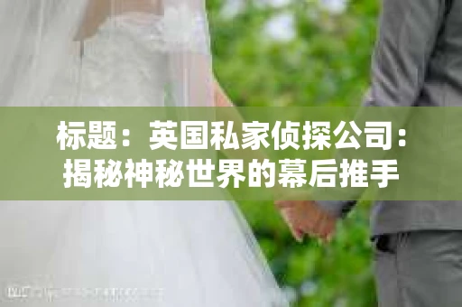 标题：英国私家侦探公司：揭秘神秘世界的幕后推手