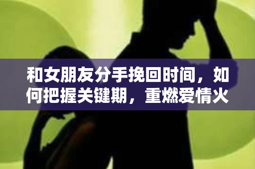 和女朋友分手挽回时间，如何把握关键期，重燃爱情火花