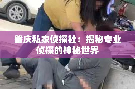 肇庆私家侦探社：揭秘专业侦探的神秘世界